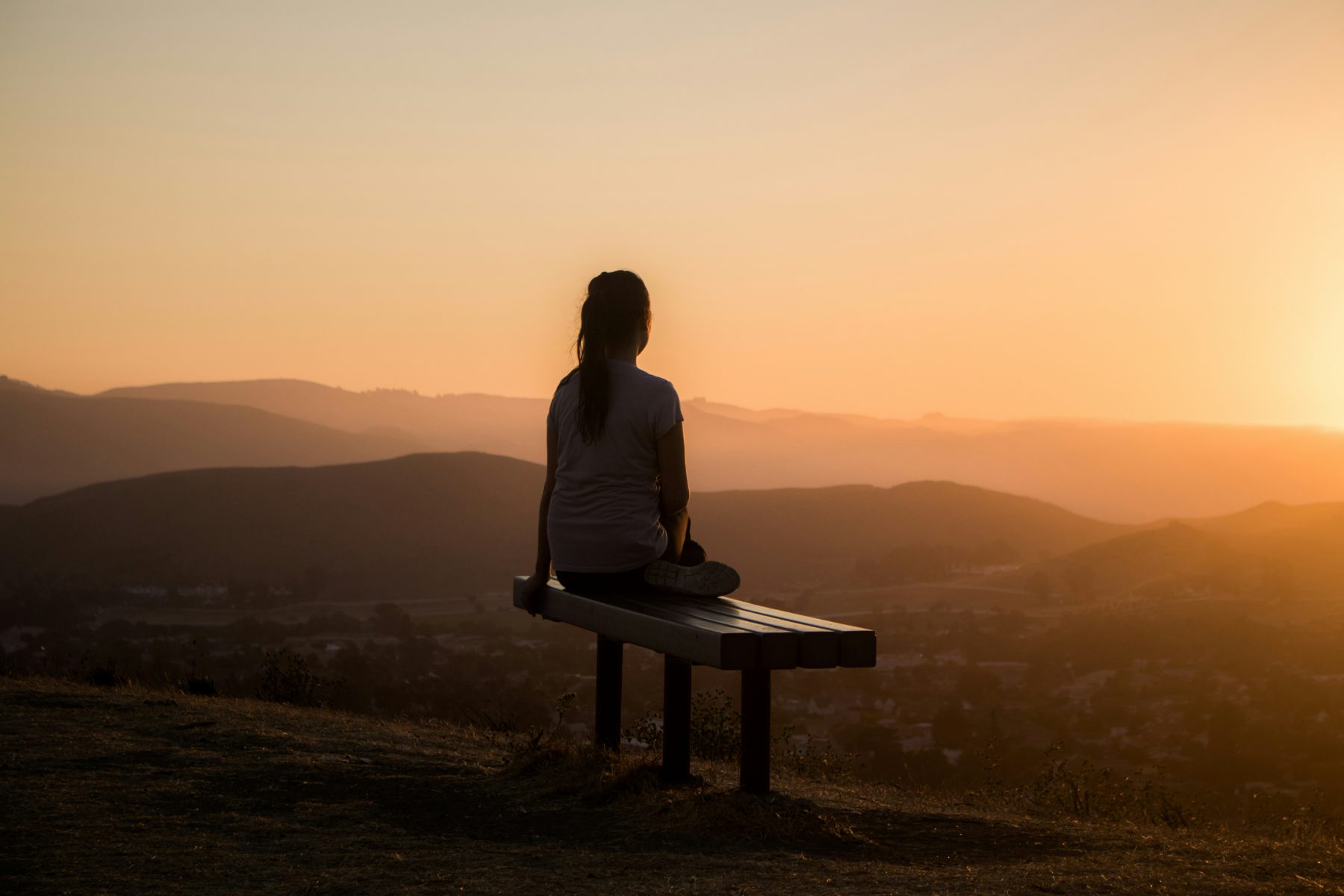 Sonnenuntergang – Ausblick